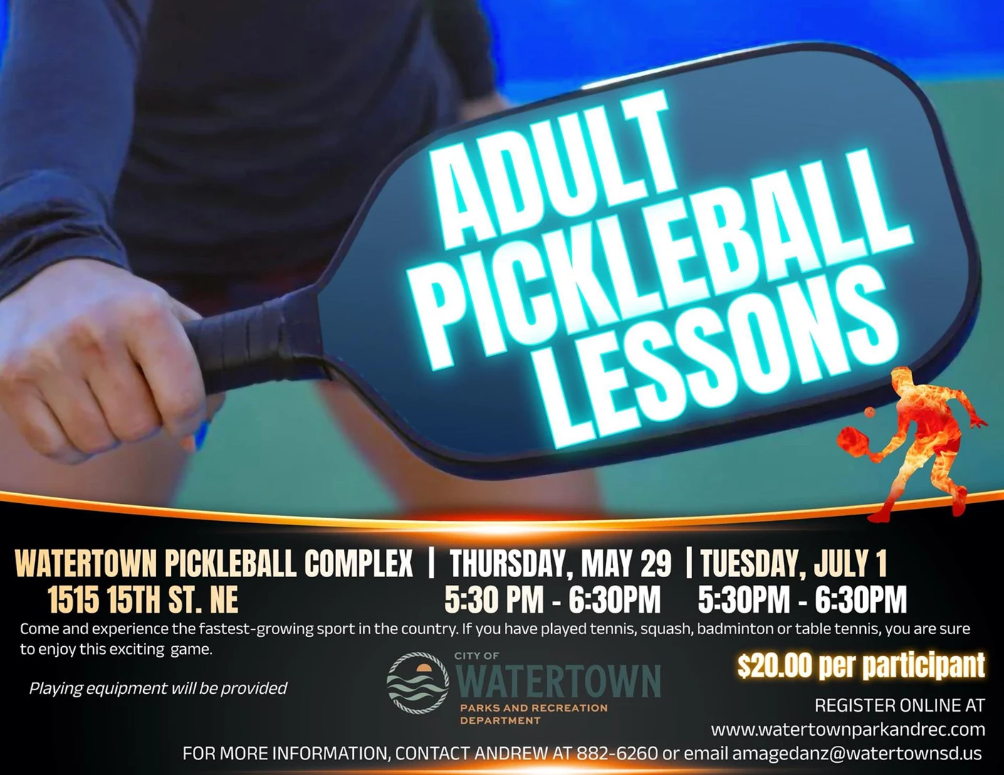 image showing what's happing on Adult Pickleball Lessons