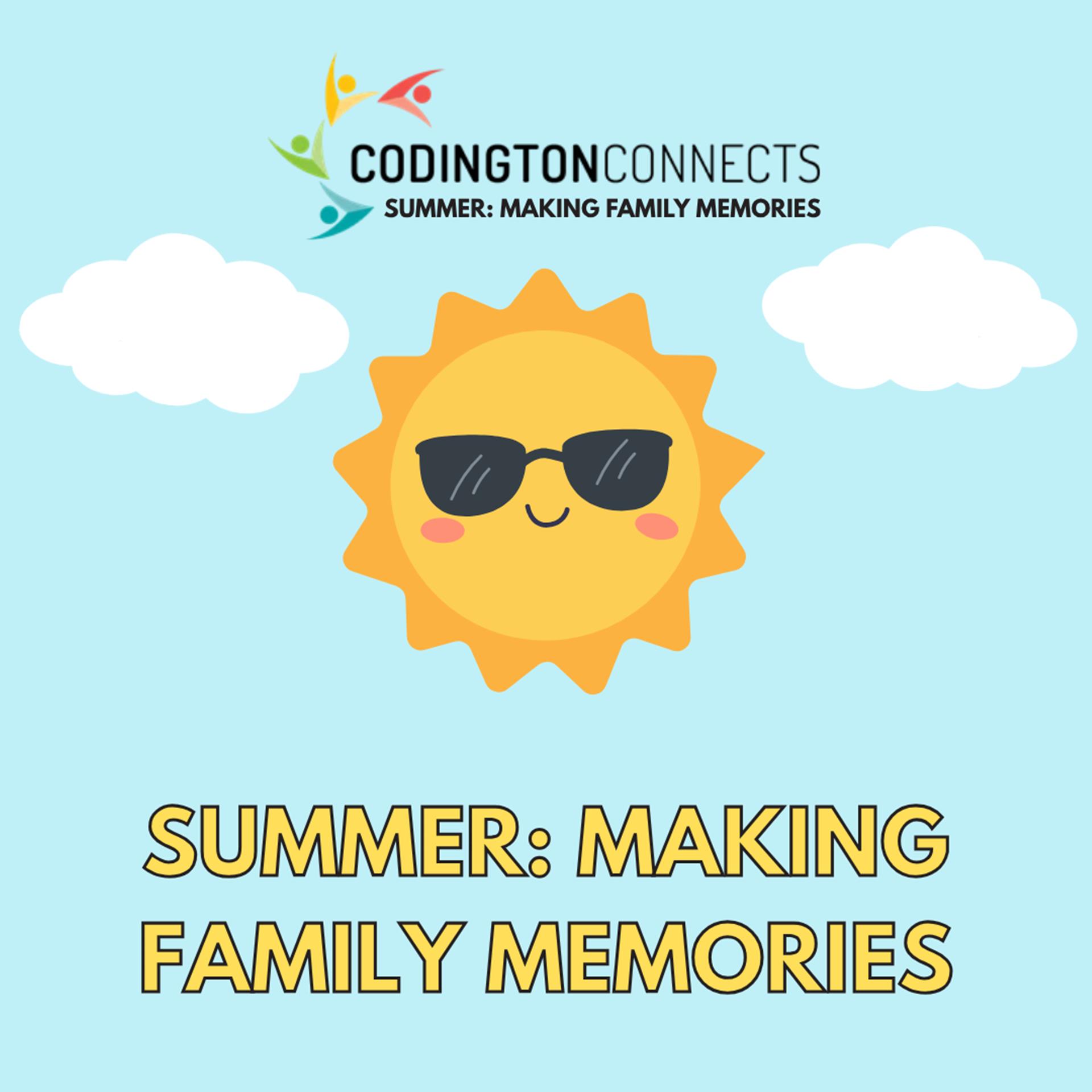 This summer, Codington Connects invites families to get outside, explore their neighborhood, and make memories that last!