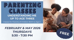 Join us for a four-week parenting series designed to help caregivers better understand their child’s development, behavior, and emotional needs during the earliest years of life.