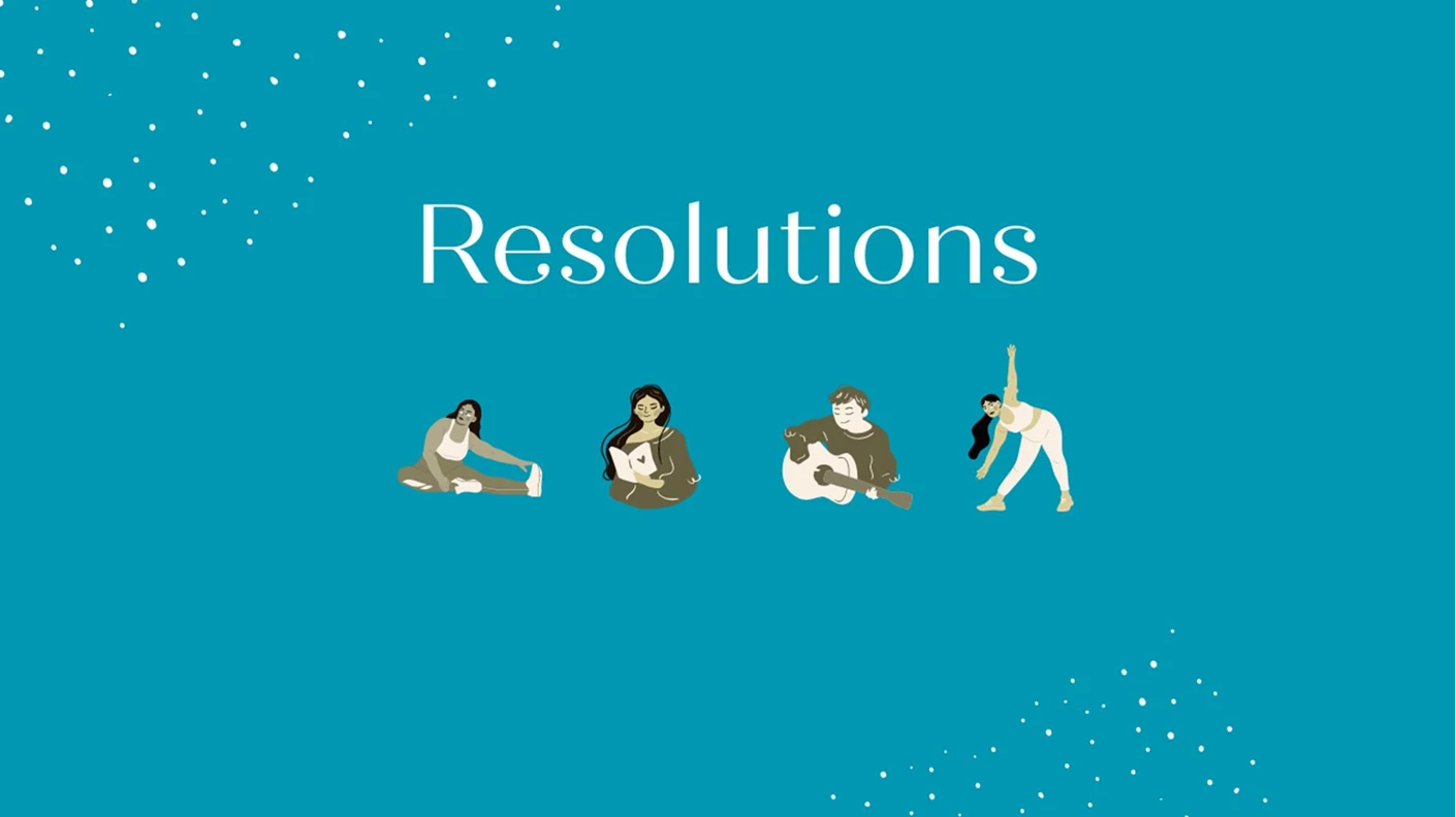 image showing what's happing on Never too late for a resolution.
