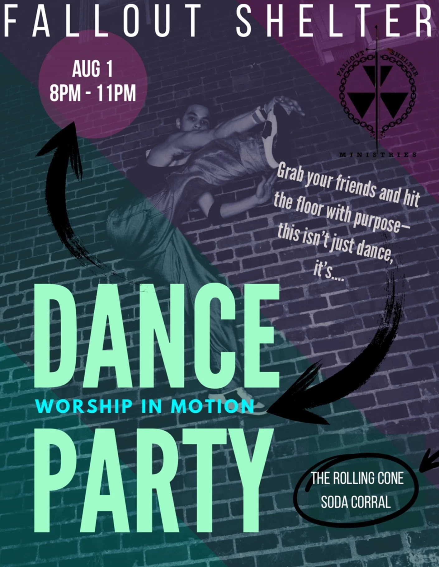 image showing what's happing on Worship in Motion Dance Party