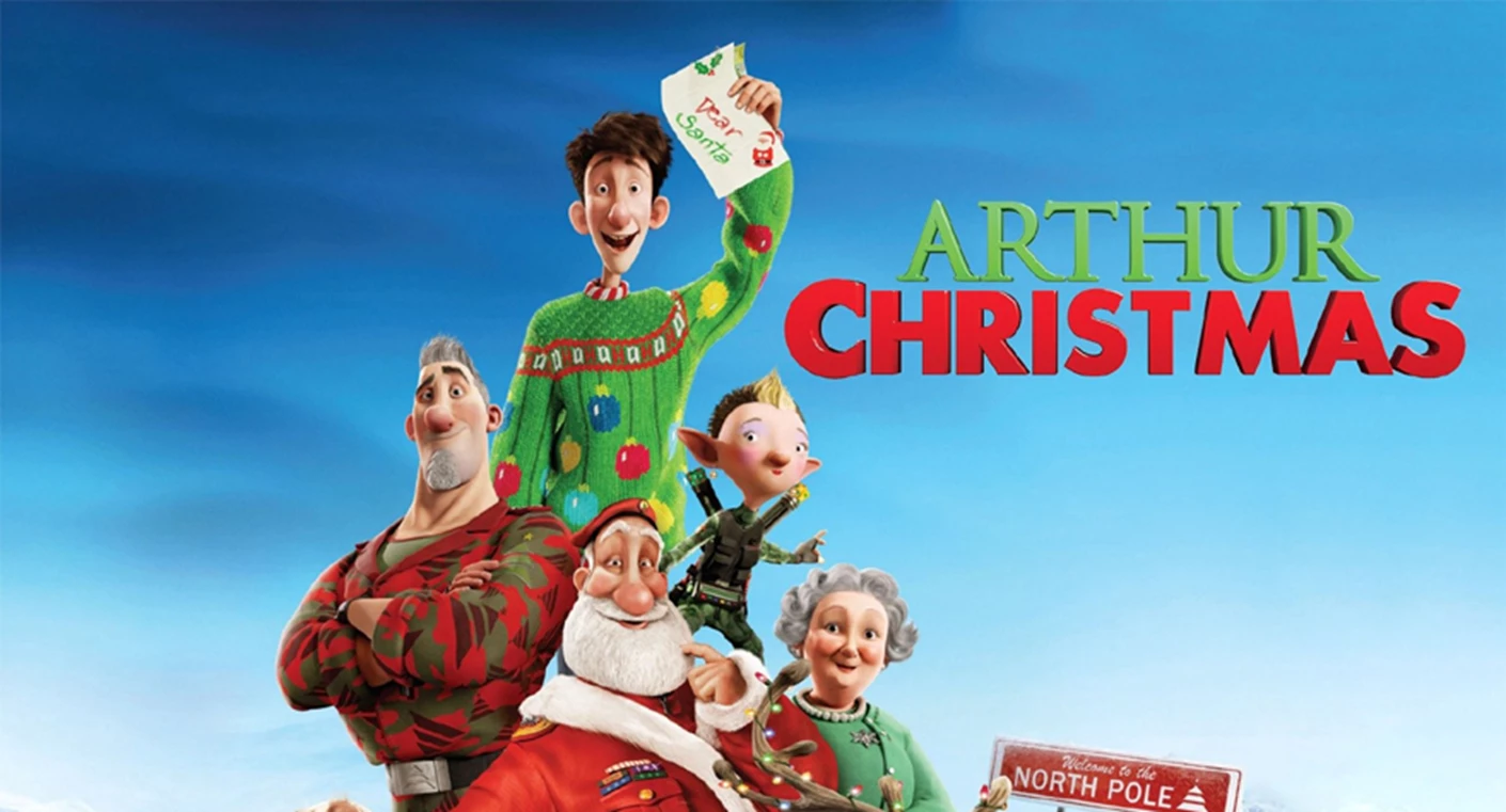 image showing what's happing on FREE community showing of Arthur Christmas