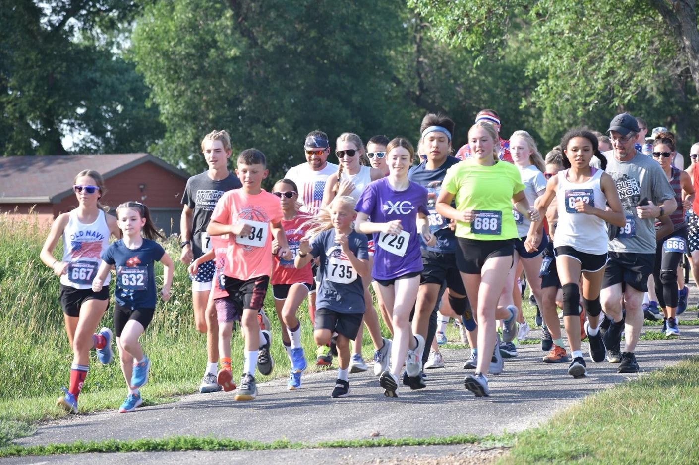 image showing what's happing on Freedom Run 5K & Walk