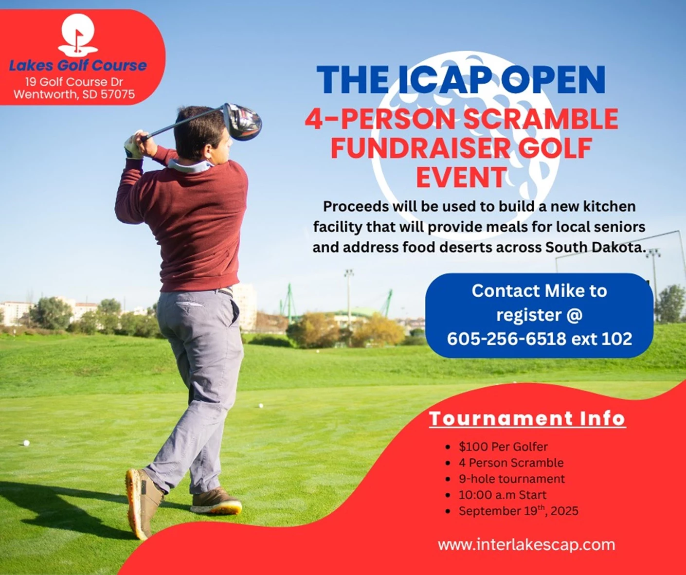 image showing what's happing on The ICAP Open: Fundraiser Golf Event