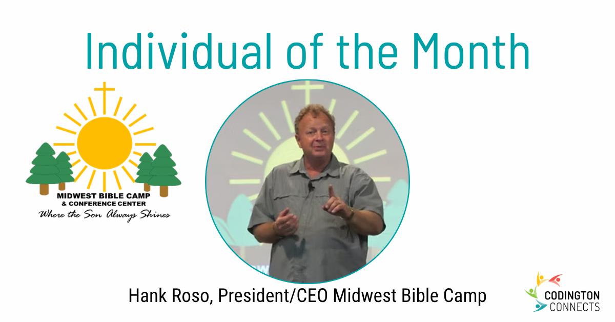 Through compassion, servant leadership, and a heart for helping others, Hank Roso continues to make a meaningful impact on individuals and families across Codington County.
