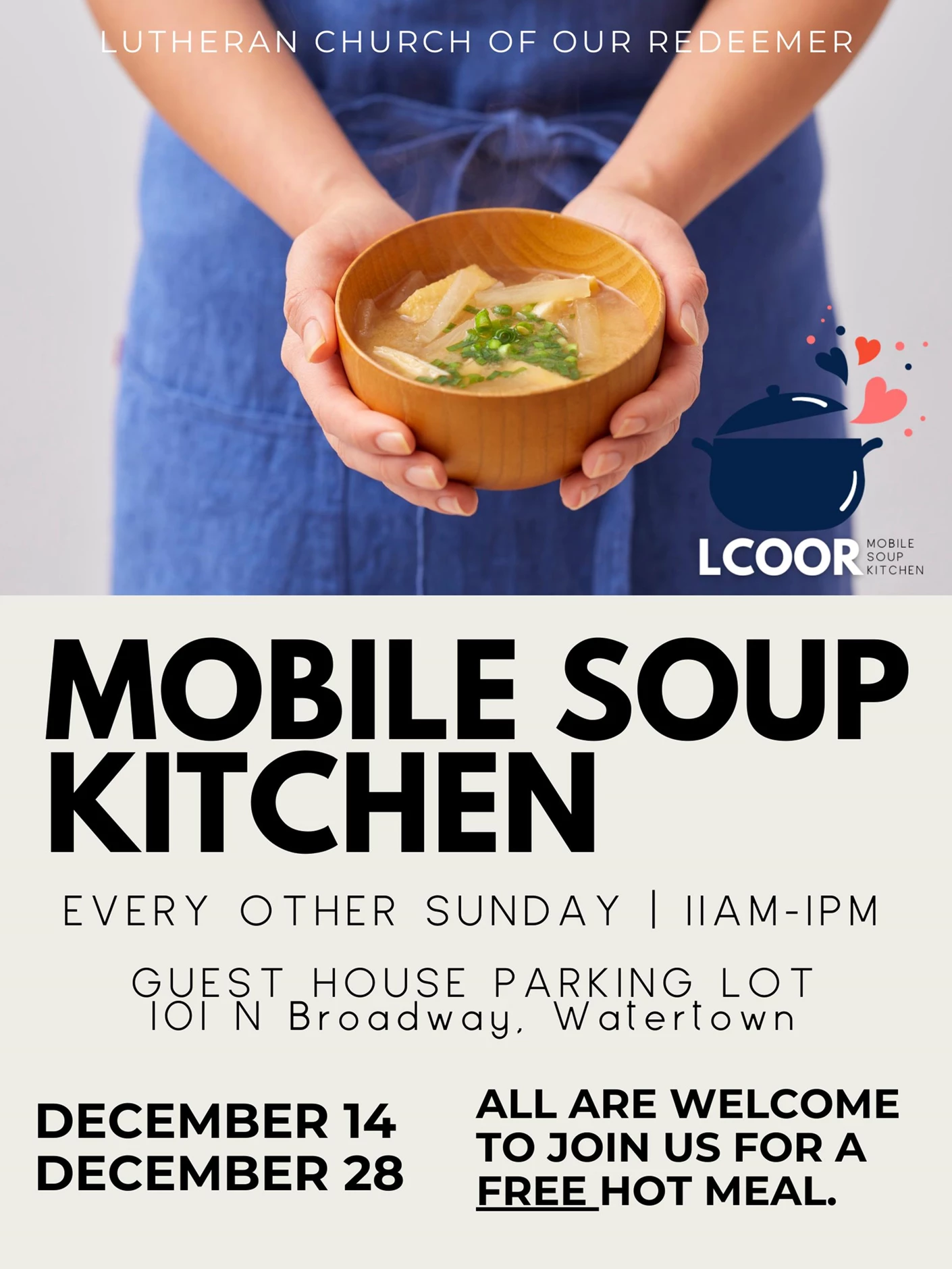 image showing what's happing on Mobile Soup Kitchen