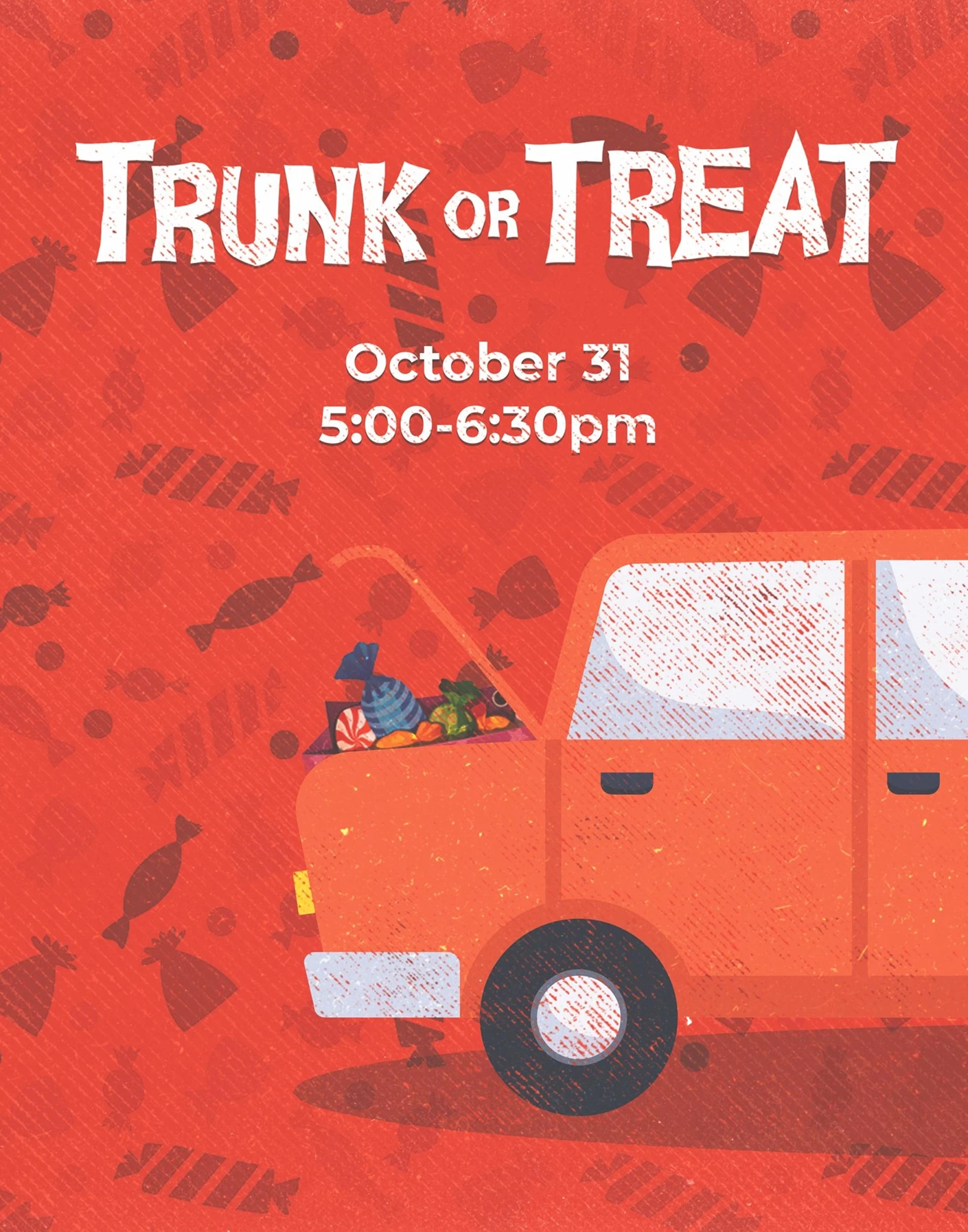 image showing what's happing on Trunk or Treat