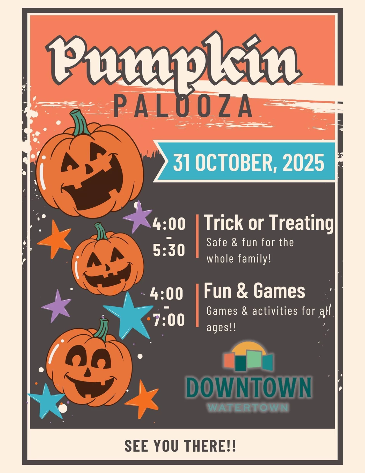 image showing what's happing on Pumpkin Palooza