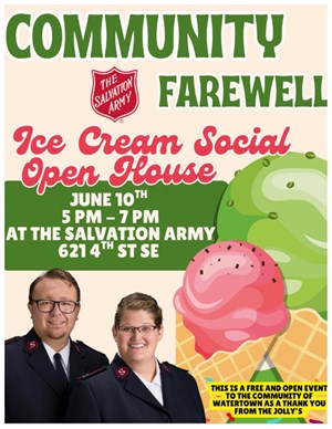 This is a free and open event to the public as a Thank you and Farewell from the Jolly's