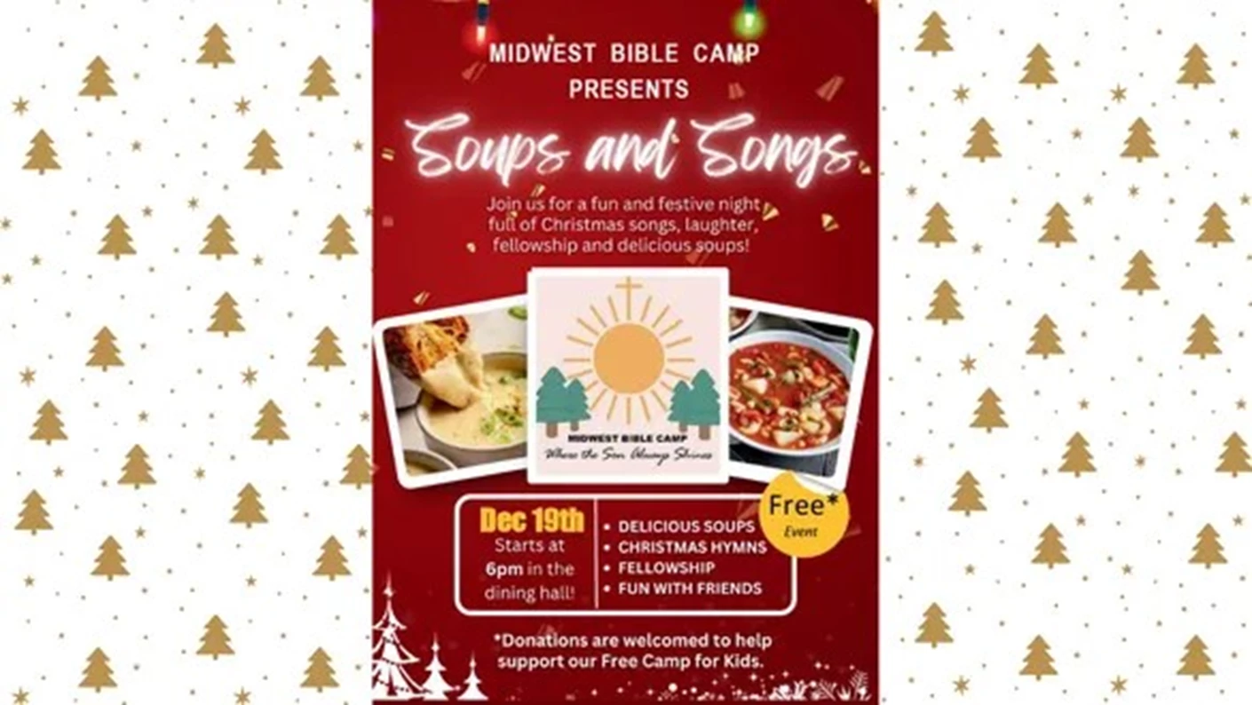 image showing what's happing on Soups and Songs