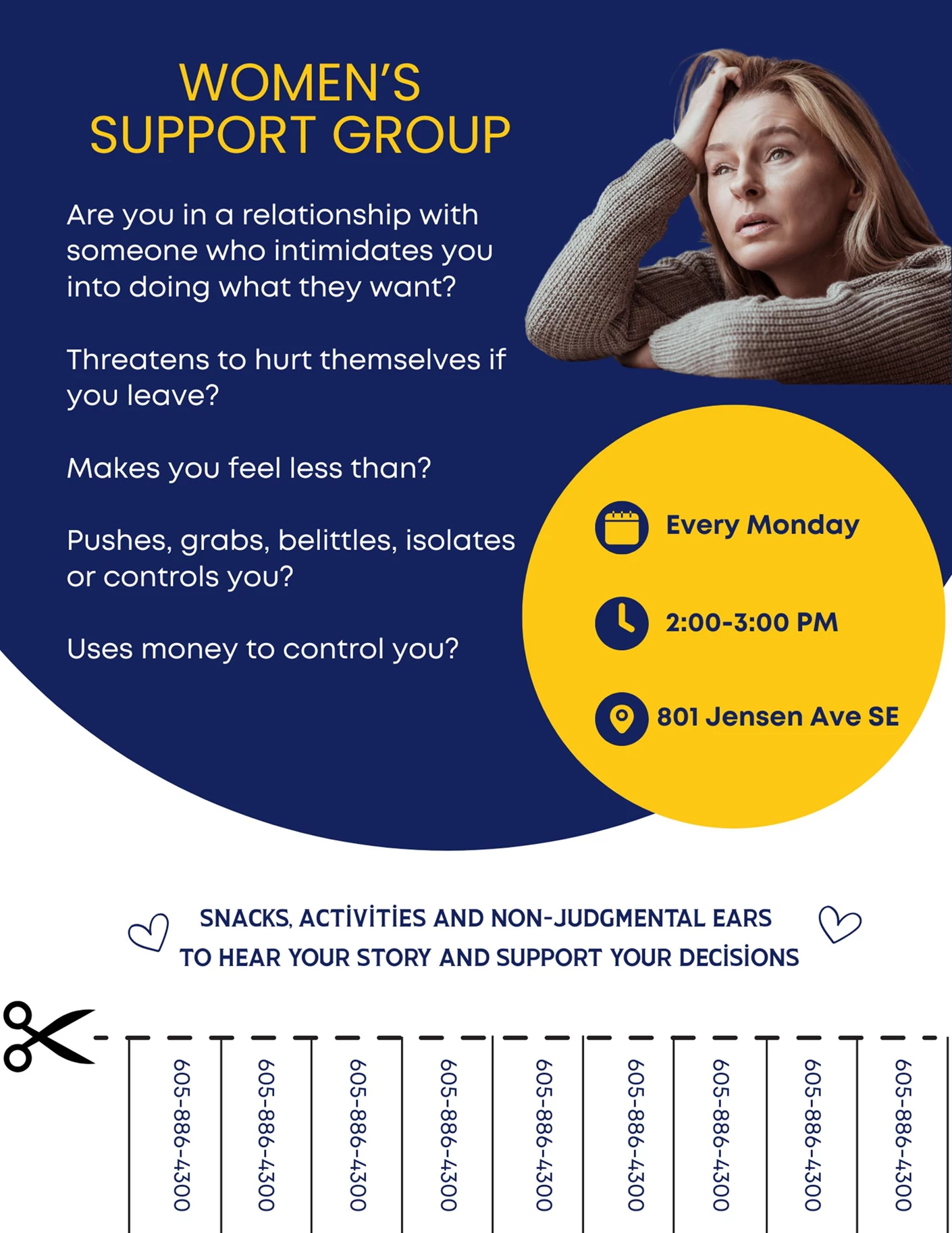 image showing what's happing on Women's Support Group